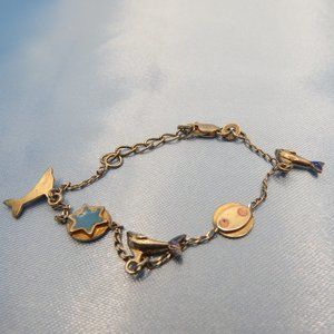 Sterling Silver Charm Bracelet